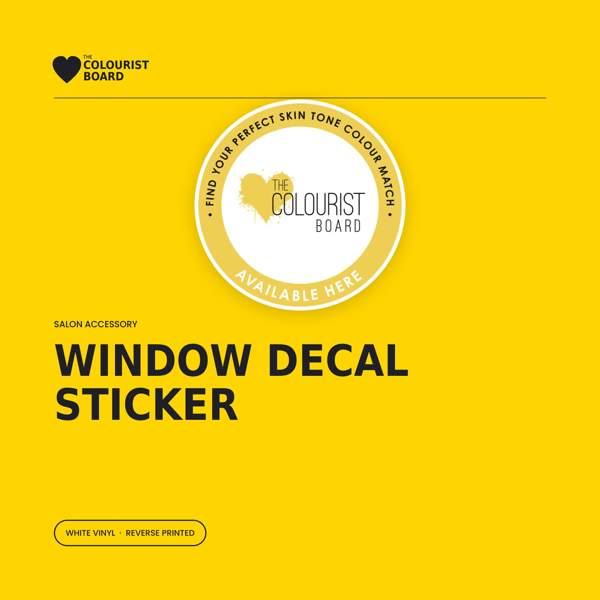 Window Decal Sticker