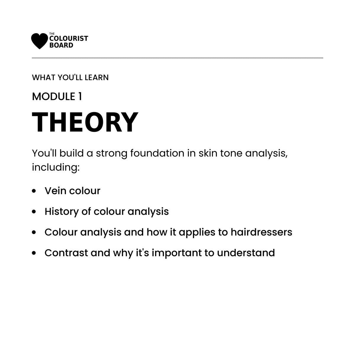 Skin Tone & Colour Analysis Course